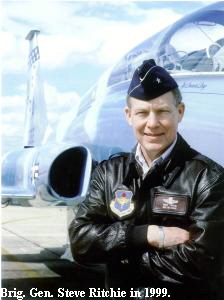 Brig. Gen. Steve Ritchie in 1999.